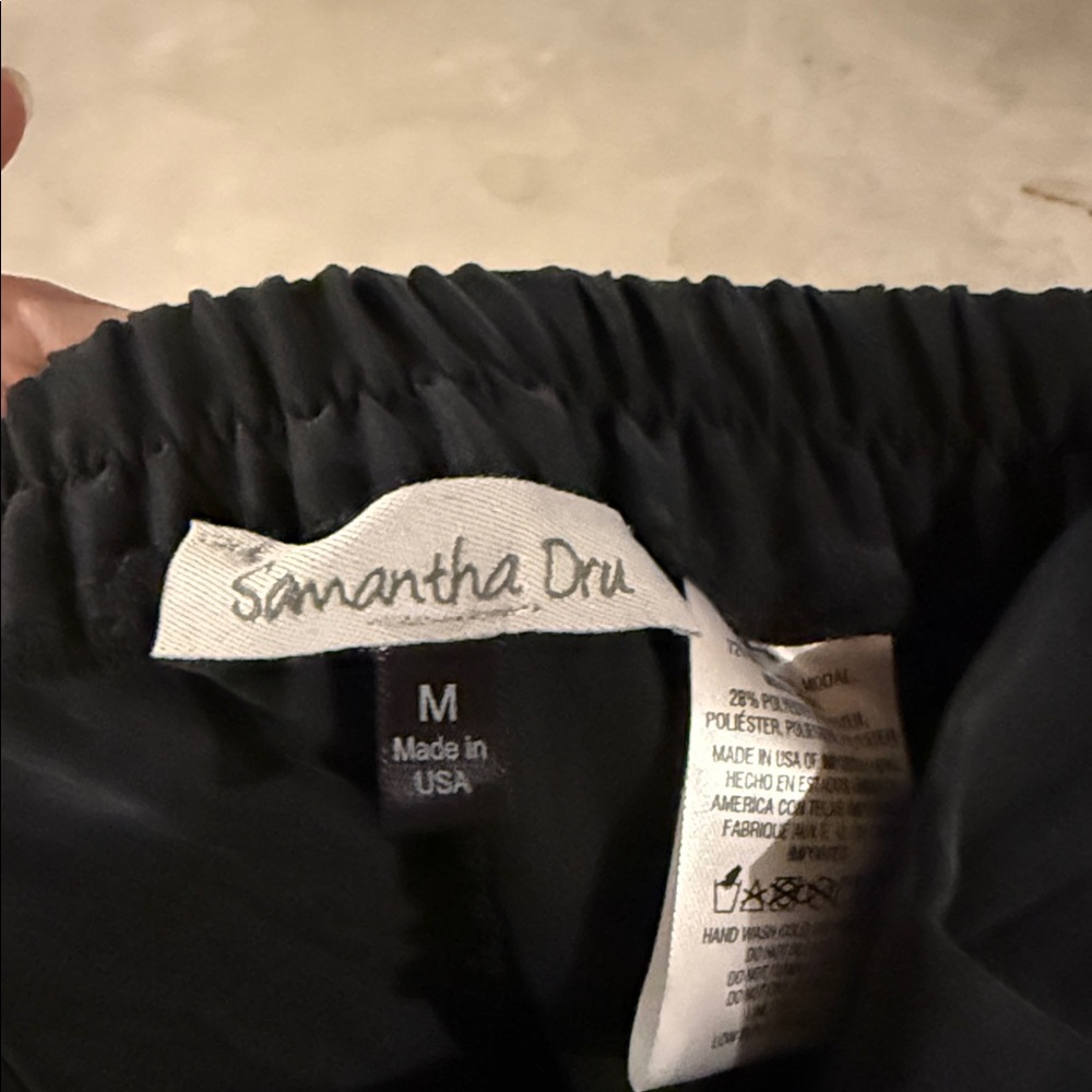 Black Straight Leg Pants